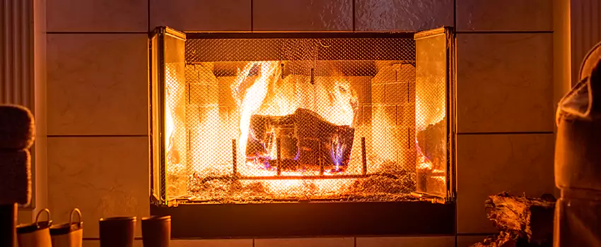 Mendota Hearth Landscape Fireplace Installation in Bradley, Illinois