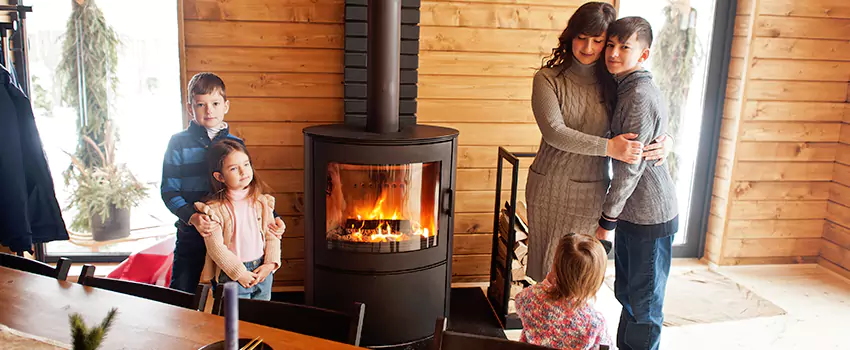 Morso Cast Iron Fireplace Insert Installation in Bradley, Illinois