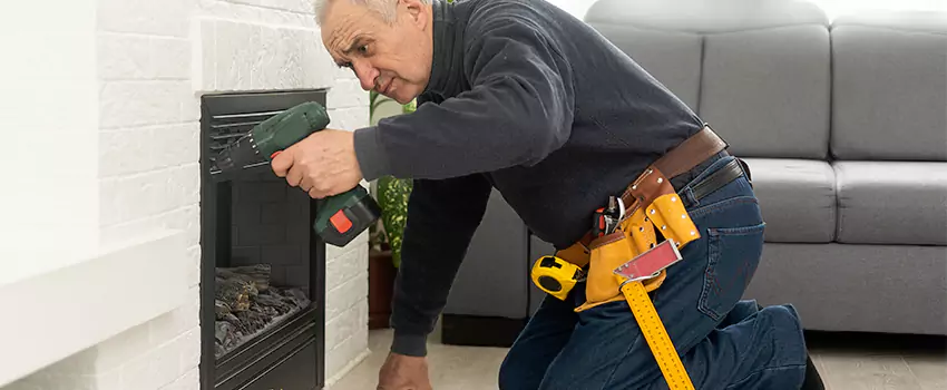 New Indoor Fireplace Installation in Bradley, Illinois